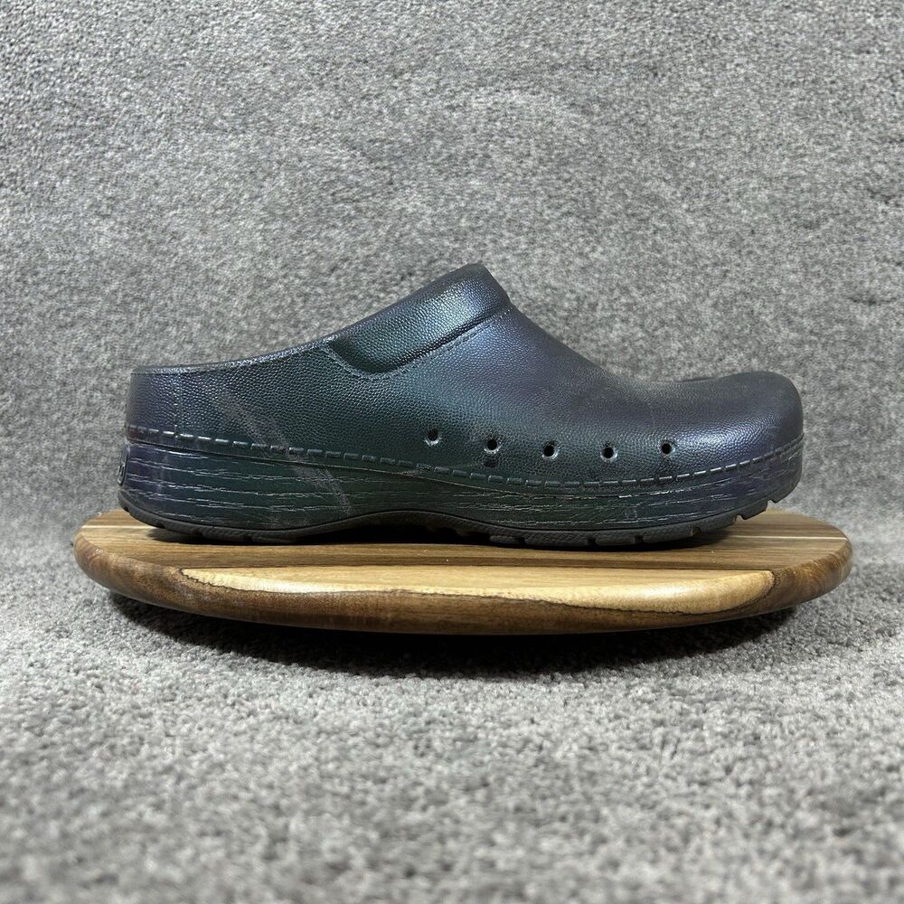 Dansko Kane Women’s EU 42 Iridescent Slip On Mules Molded EVA Clog Shoes Used